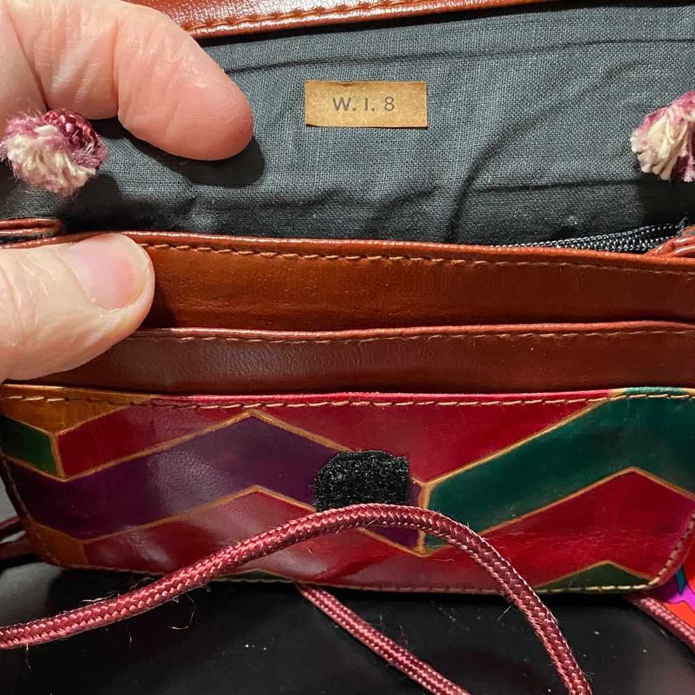 Vintage Mediterranean Trading Company Crossbody leather bag - Picture 10 of 16